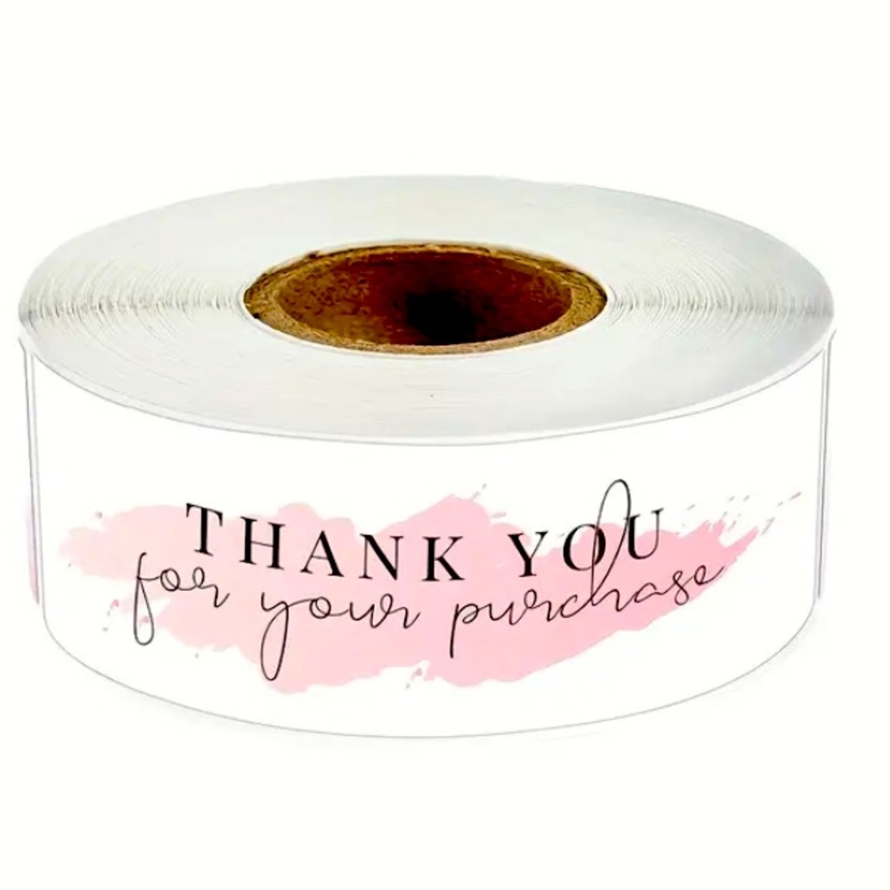-THANK YOU Stickers! 120 Ct